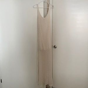 Ivory maxi dress